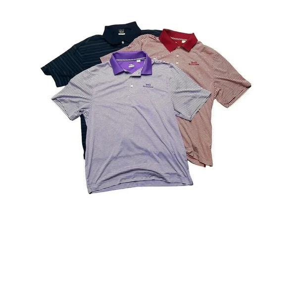3 Pack of Embroidered Mens Golf Shirts 1 Nike 2 Cutter & Buck Shirts XL - Picture 1 of 13